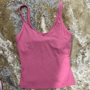 Lululemon tank with built in bra